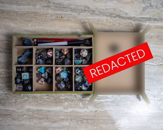 Dice tray got me nearly sued by a multi BILLION dollar company - Sphinx Stationery