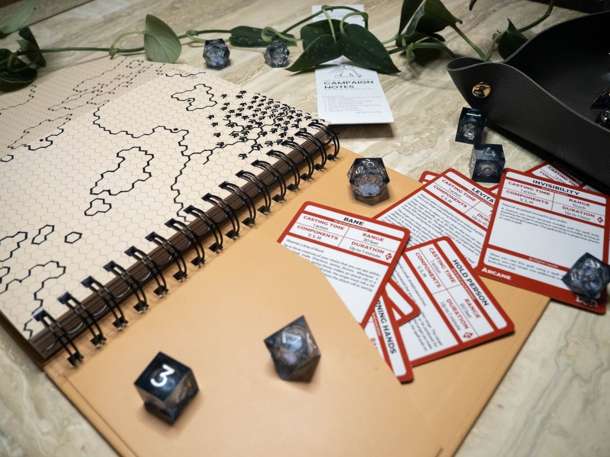Campaign Notes | Dungeons and Dragons 5E Journal - Sphinx Stationery-Journal
