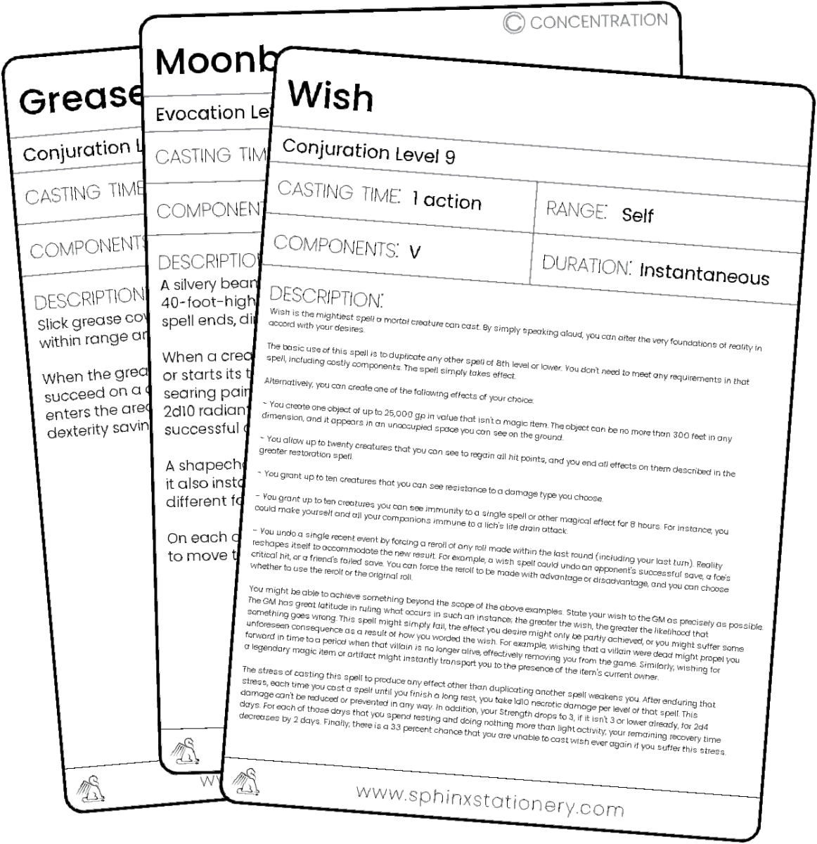 Digital Campaign Notes | Dungeons and Dragons 5e Digital Journal - Sphinx Stationery-Digital Journal