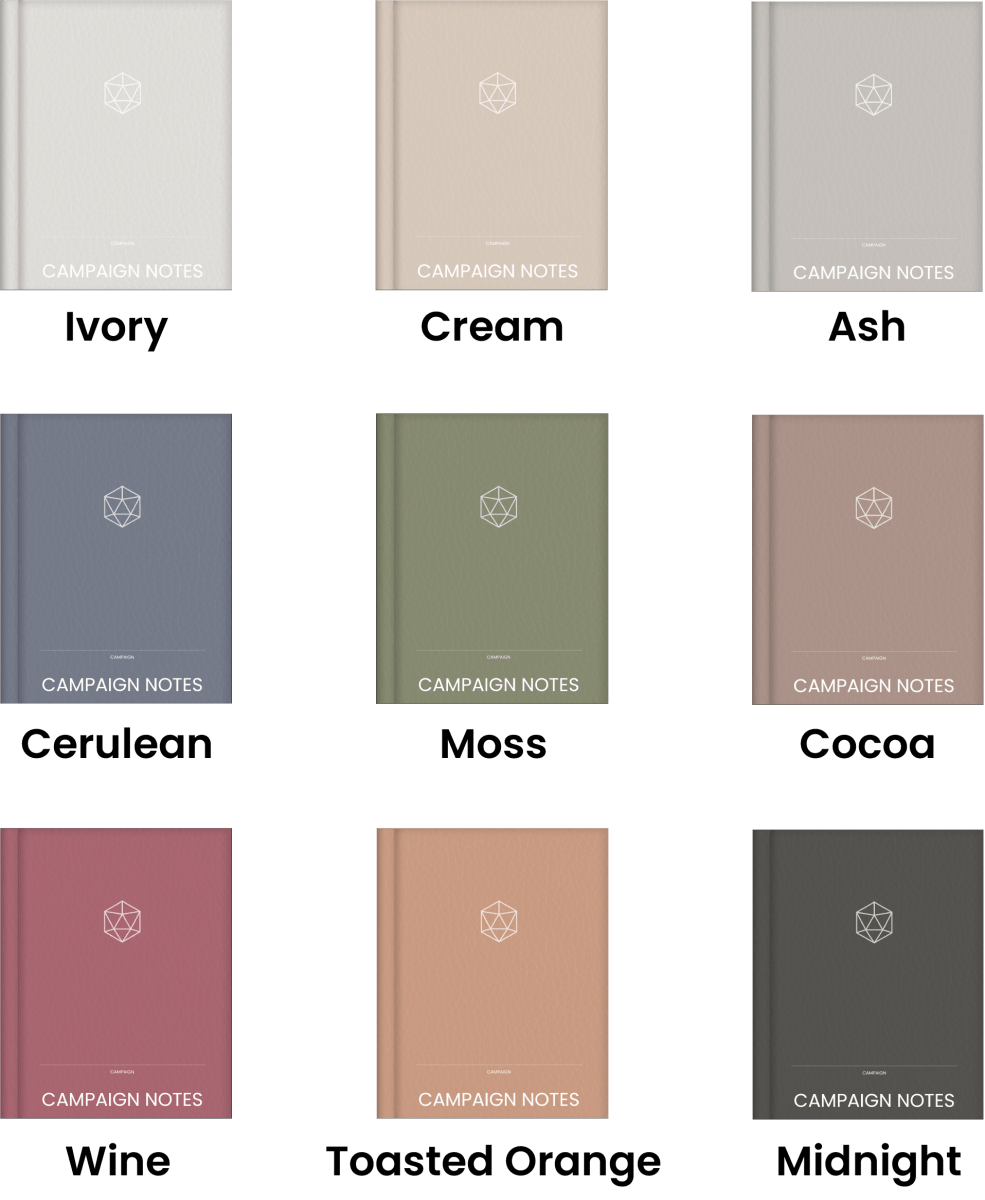 Digital Campaign Notes | Dungeons and Dragons 5e Digital Journal - Sphinx Stationery-Digital Journal