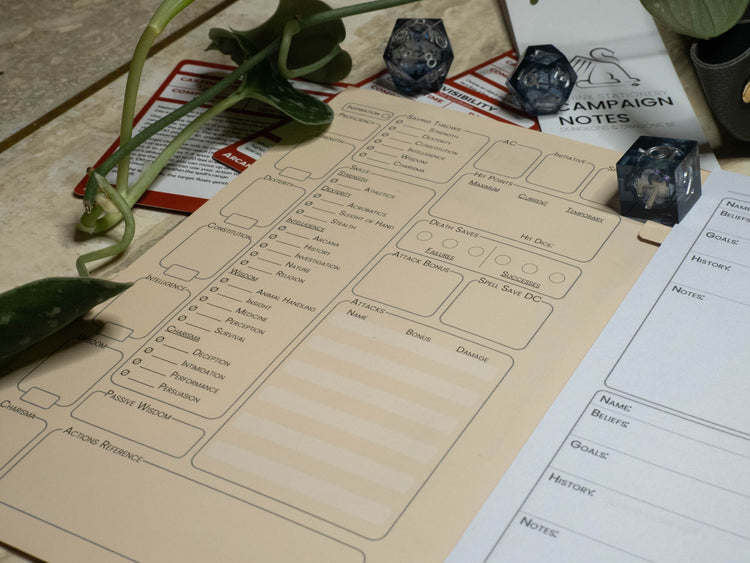 Sphinx Stationery - TTRPG Stationery and Journals