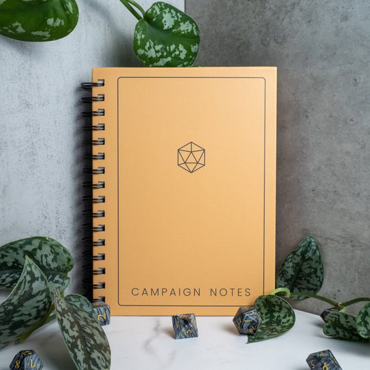 Campaign Notes | Dungeons and Dragons 5E Journal - Sphinx Stationery - Journal