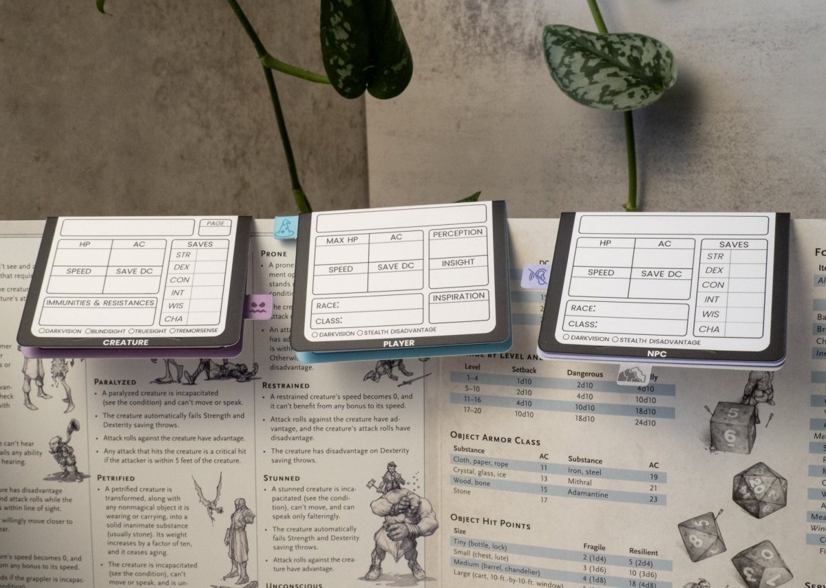 DND5e Initiative System | D&D Combat and Condition Tracker - Sphinx Stationery - Tools