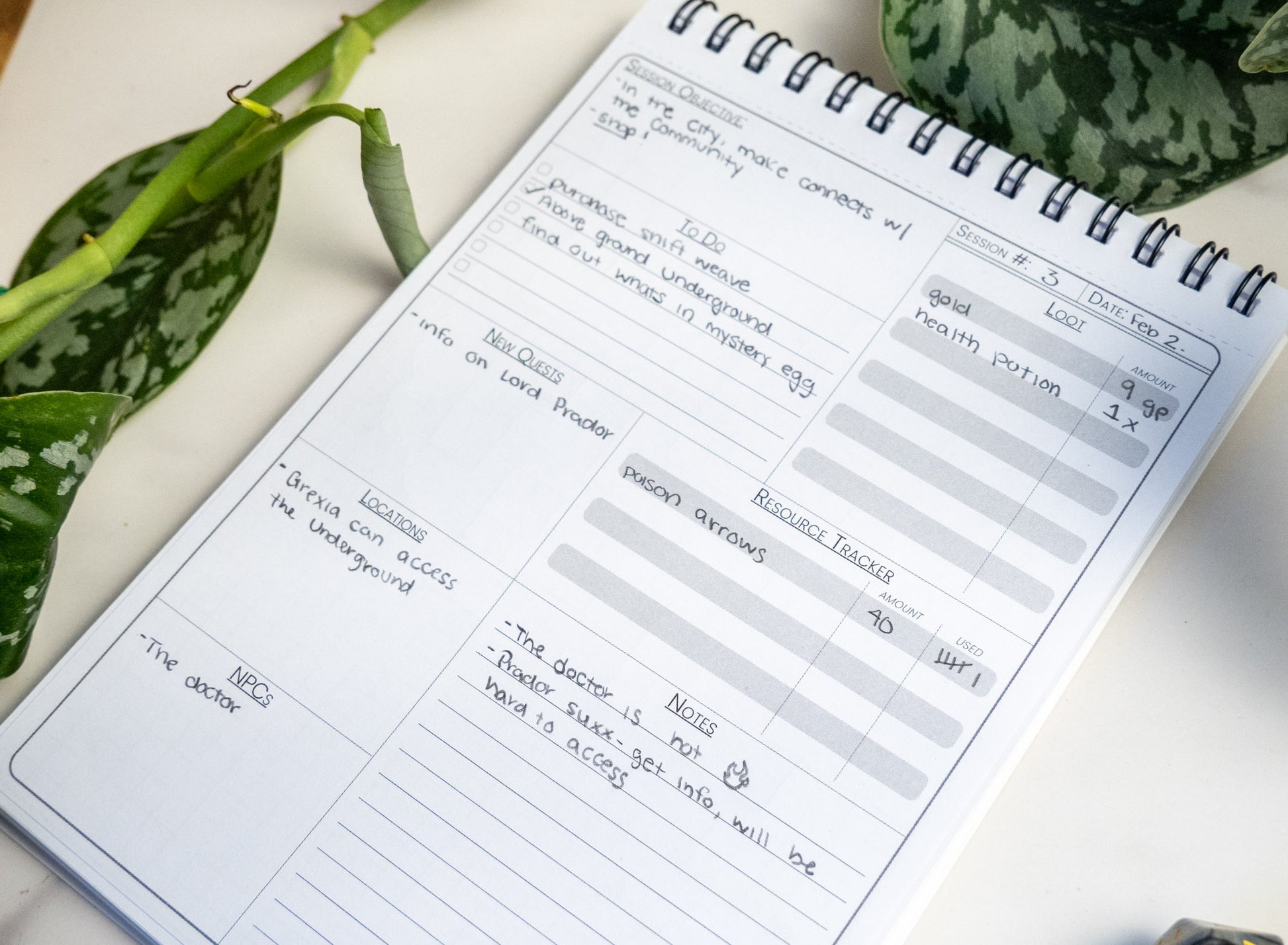 Party Kit Sphinx Stationery