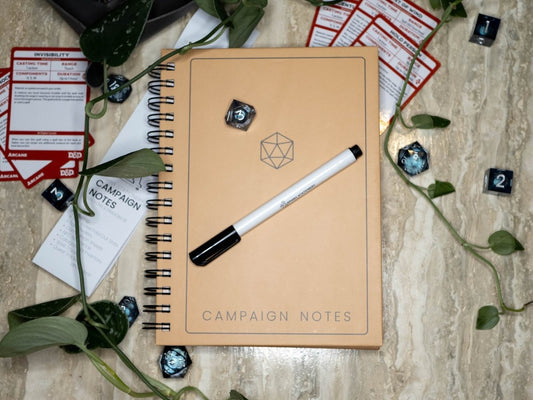 Campaign Notes | Dungeons and Dragons 5E Journal - Sphinx Stationery-Journal
