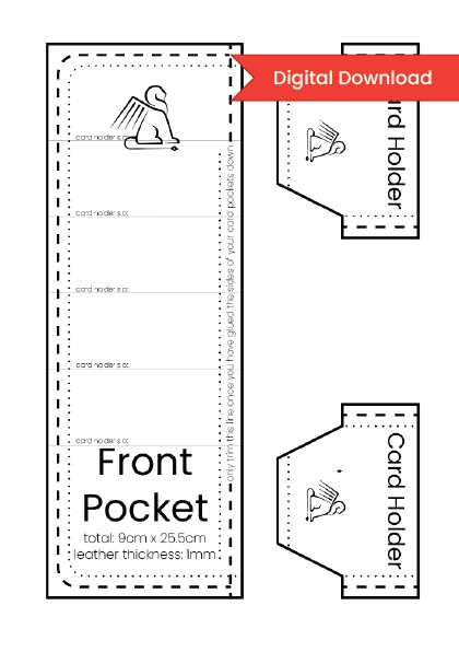 FREE Leather Pattern PDF for an A5-sized Spiral Journal - Sphinx Stationery-Freebie